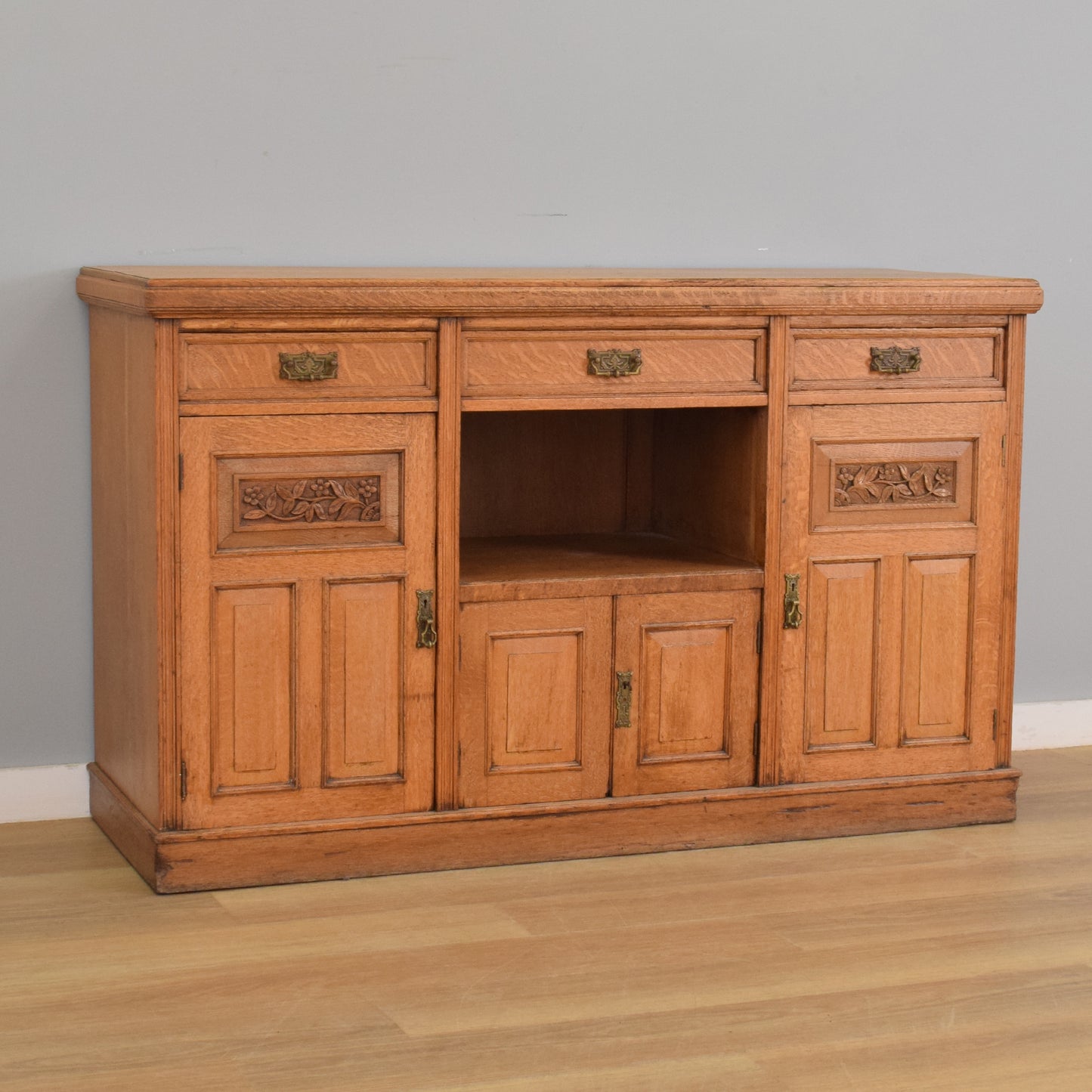 Large Oak Sideboard