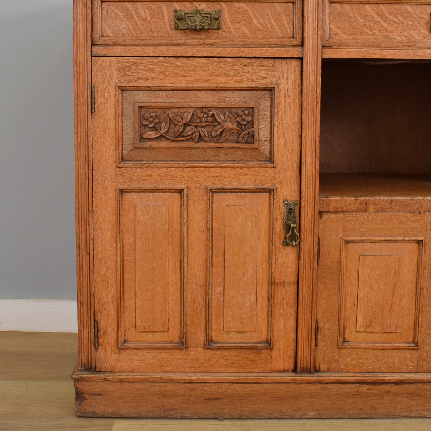 Large Oak Sideboard