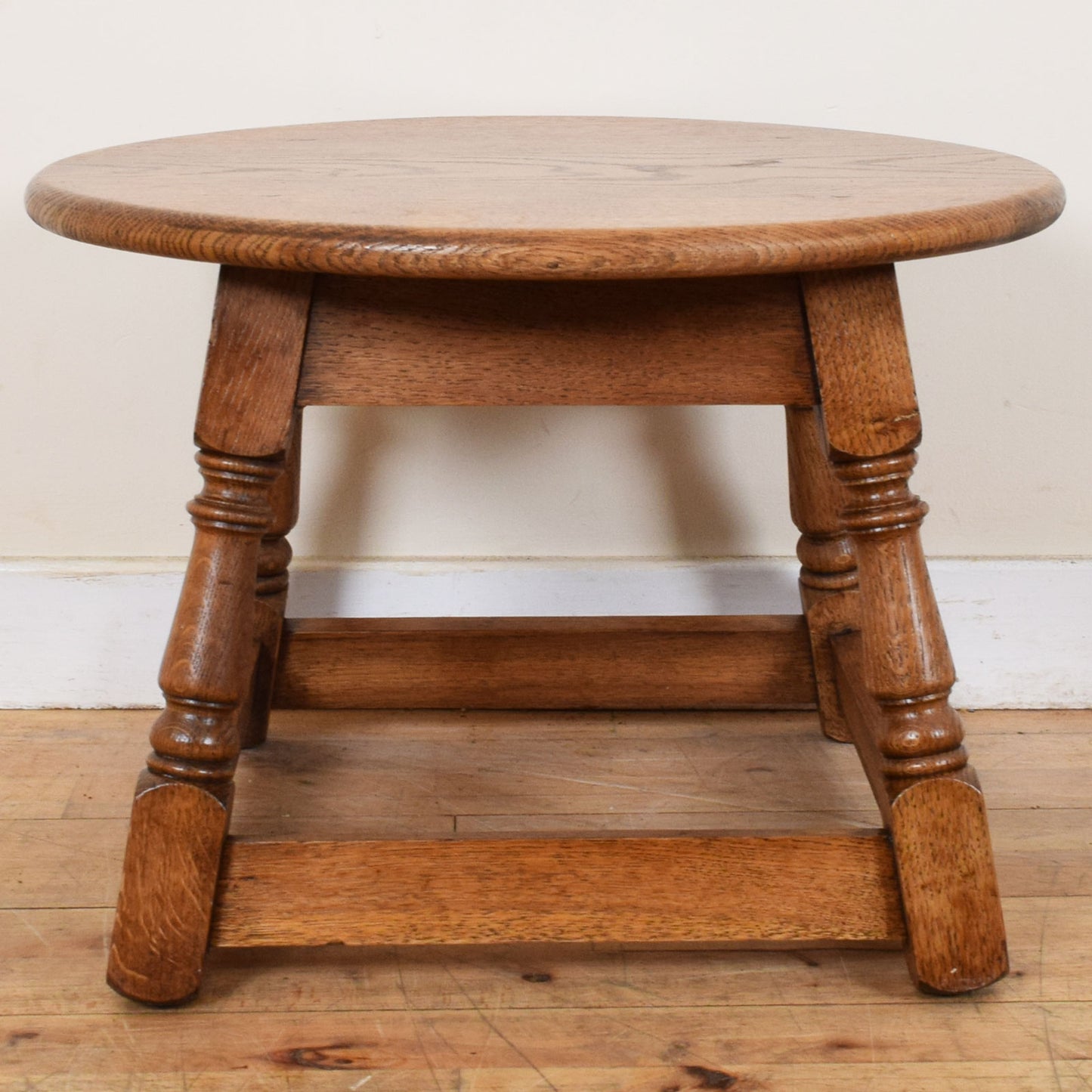 Restored Oak Side Table