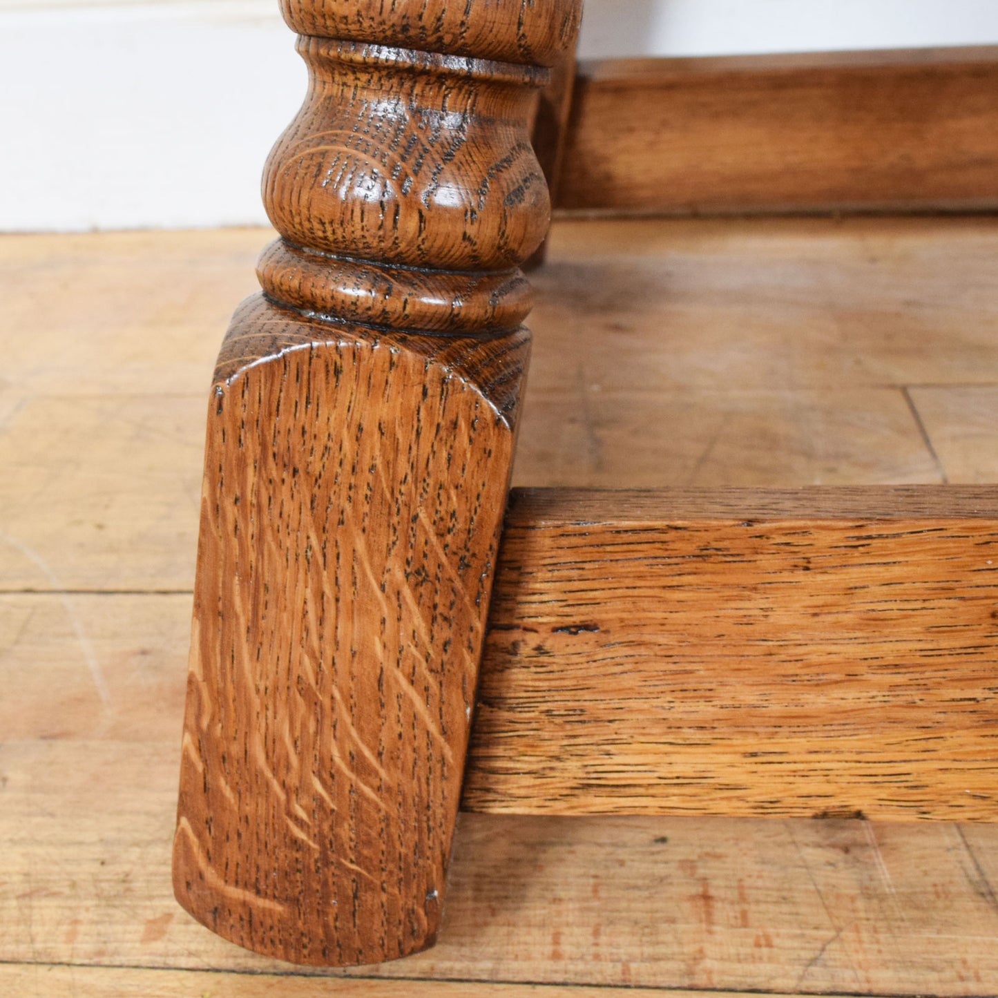 Restored Oak Side Table