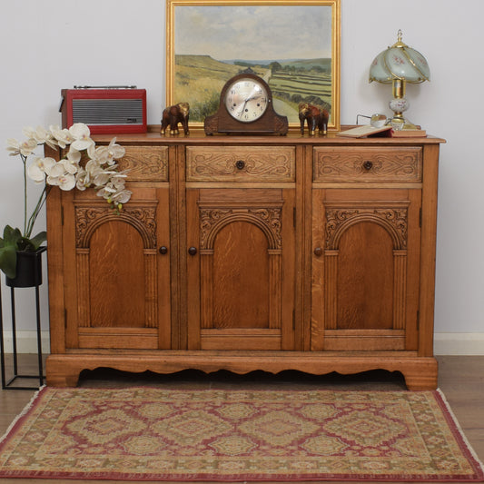 Restored Oak Sideboard