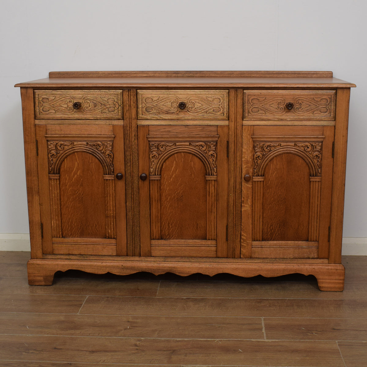 Restored Oak Sideboard