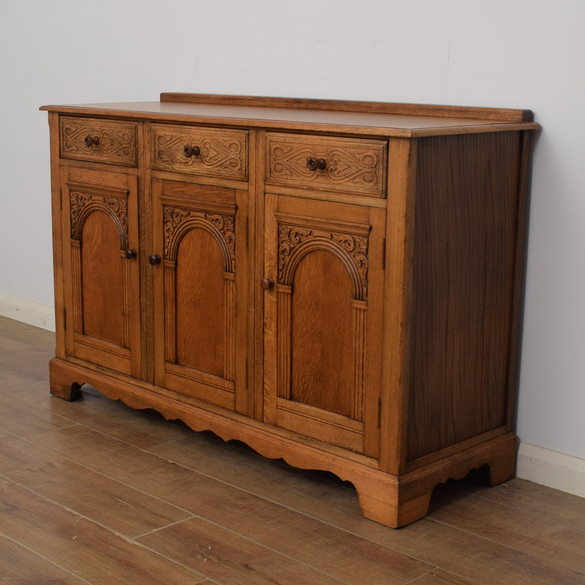 Restored Oak Sideboard