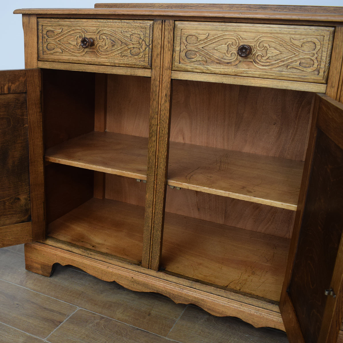 Restored Oak Sideboard