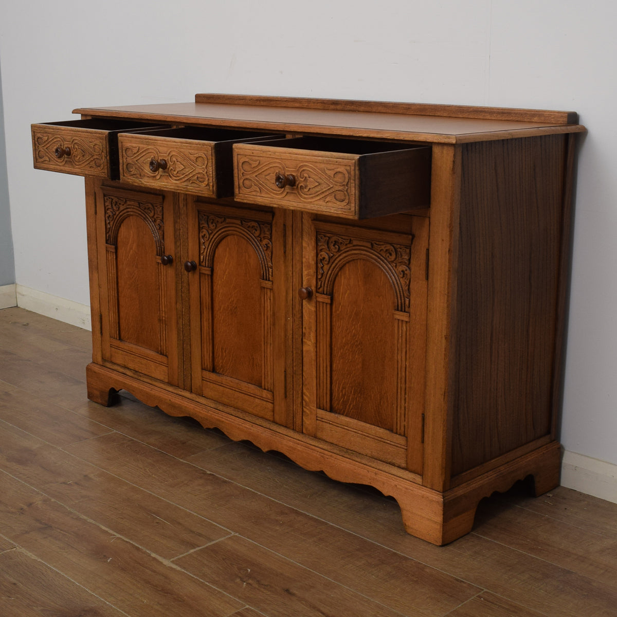 Restored Oak Sideboard
