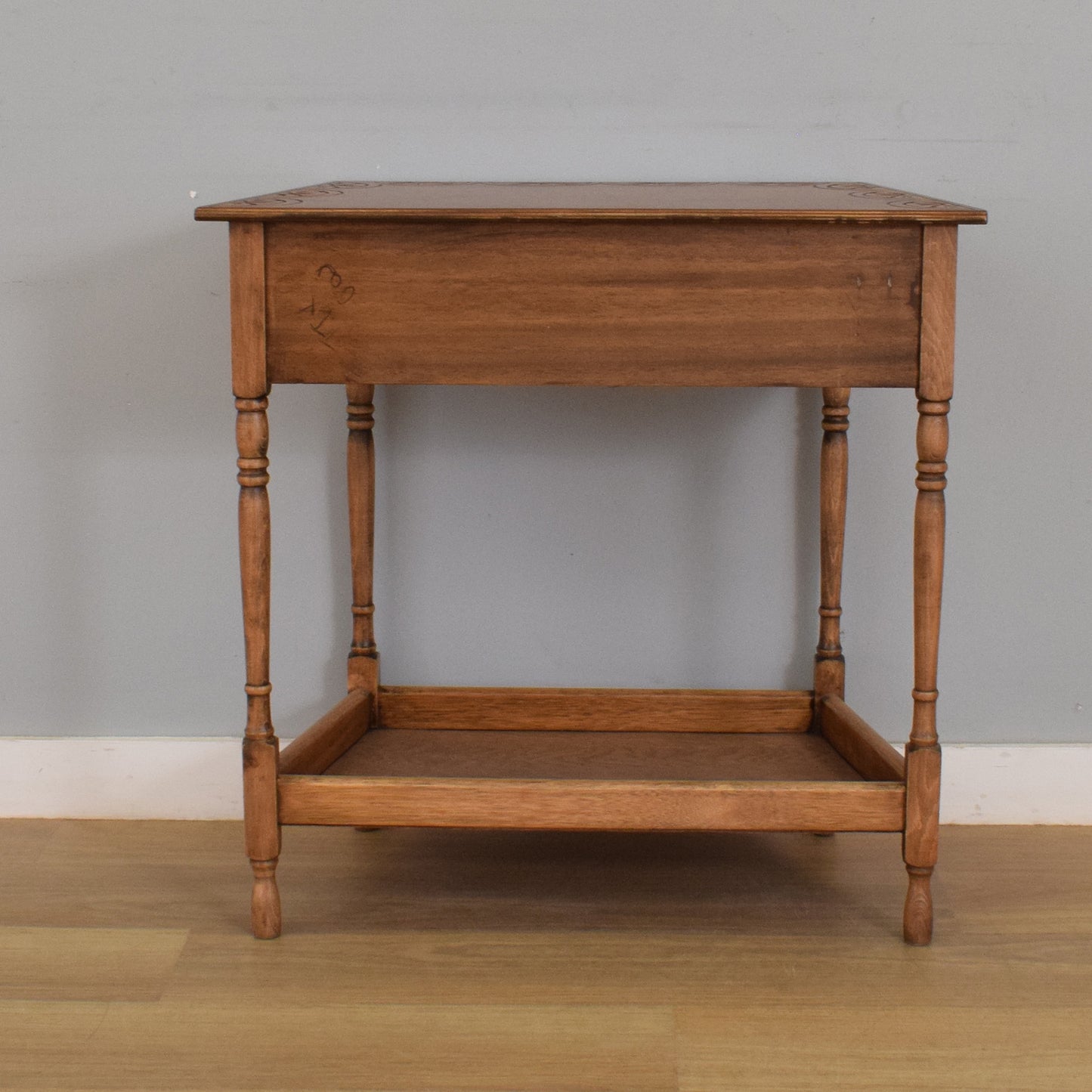Restored Canted Hall Table