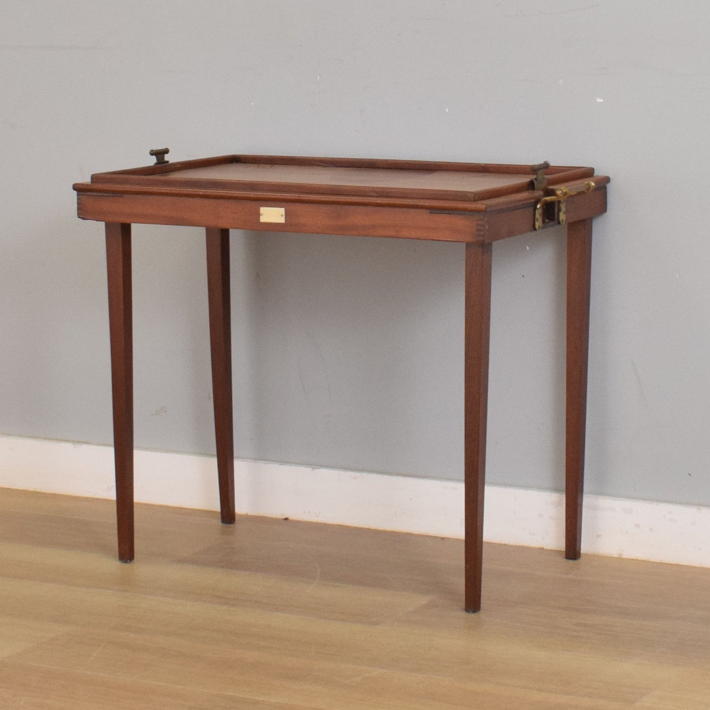 Mahogany Butler Tray Table