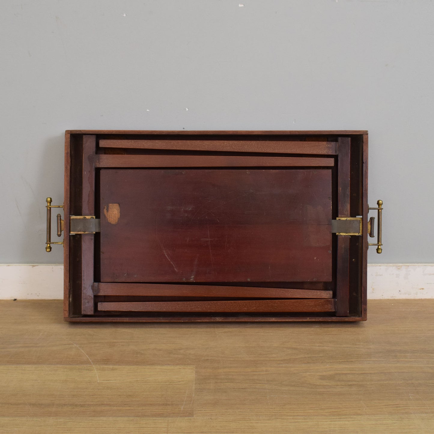 Mahogany Butler Tray Table