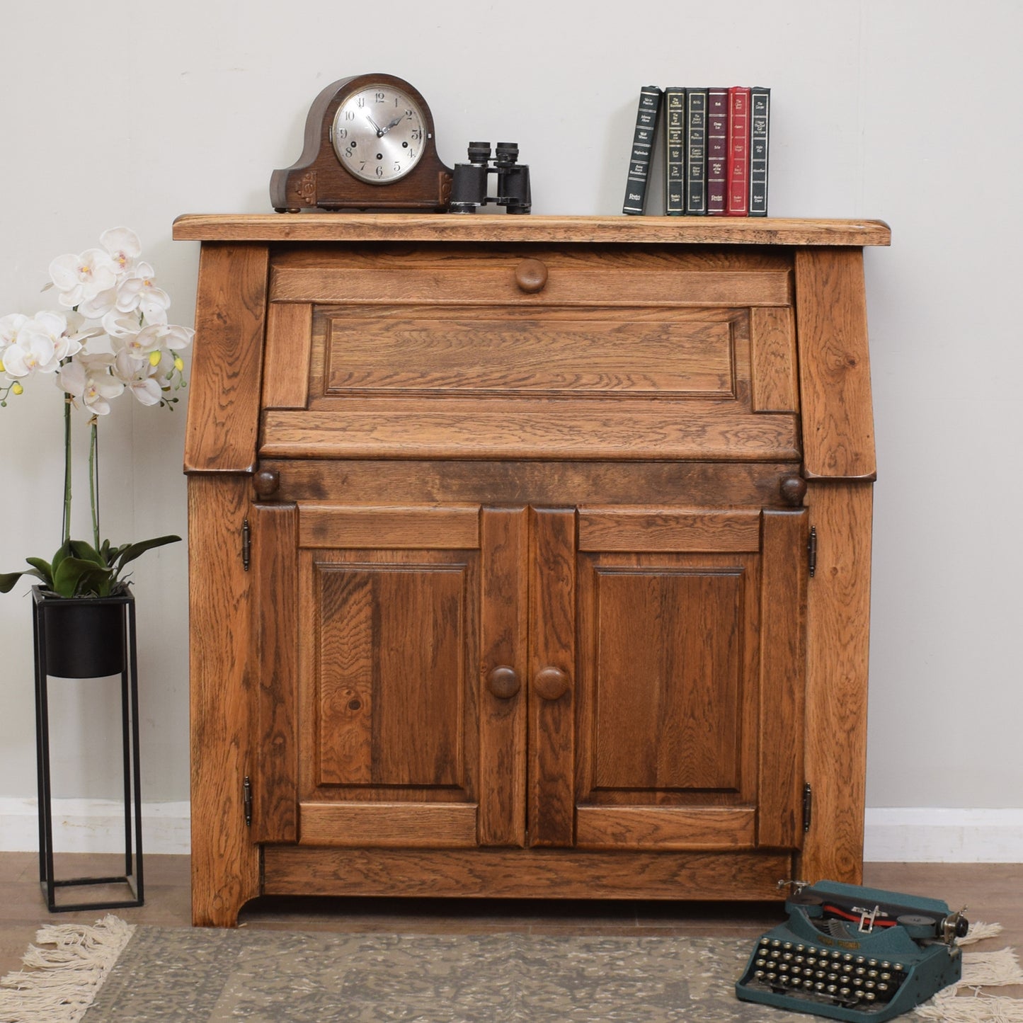 Restored Oak Bureau