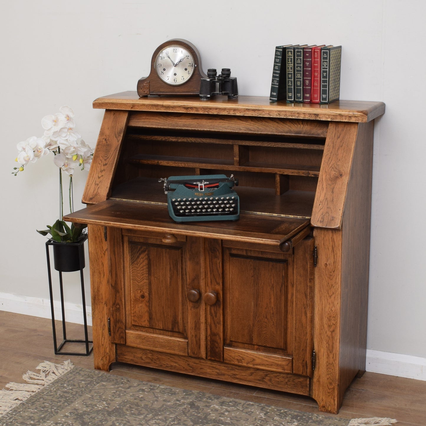 Restored Oak Bureau