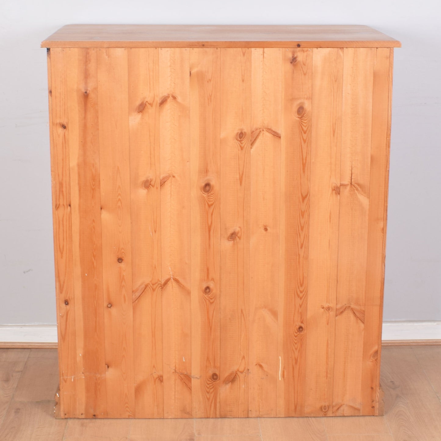 Pine Chest of Drawers with Hanging Space