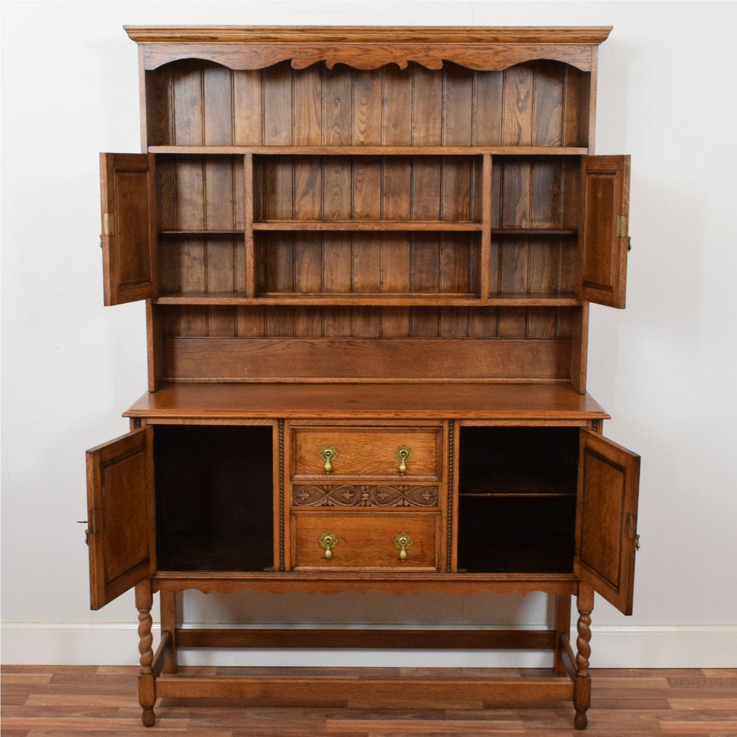 Carved Oak Dresser