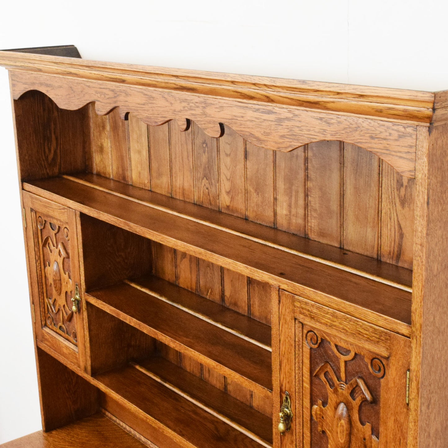 Carved Oak Dresser