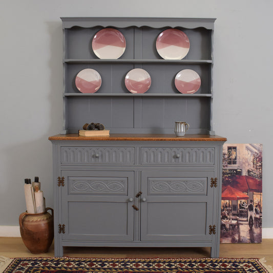 Painted Oak Dresser