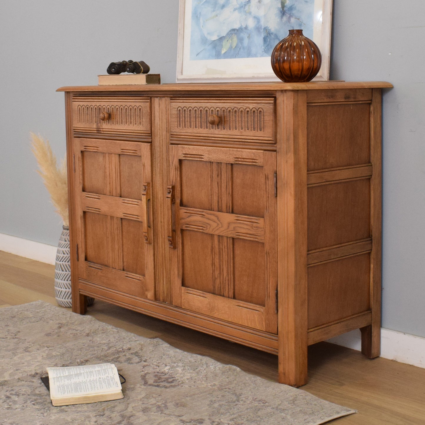 Restored Priory Sideboard