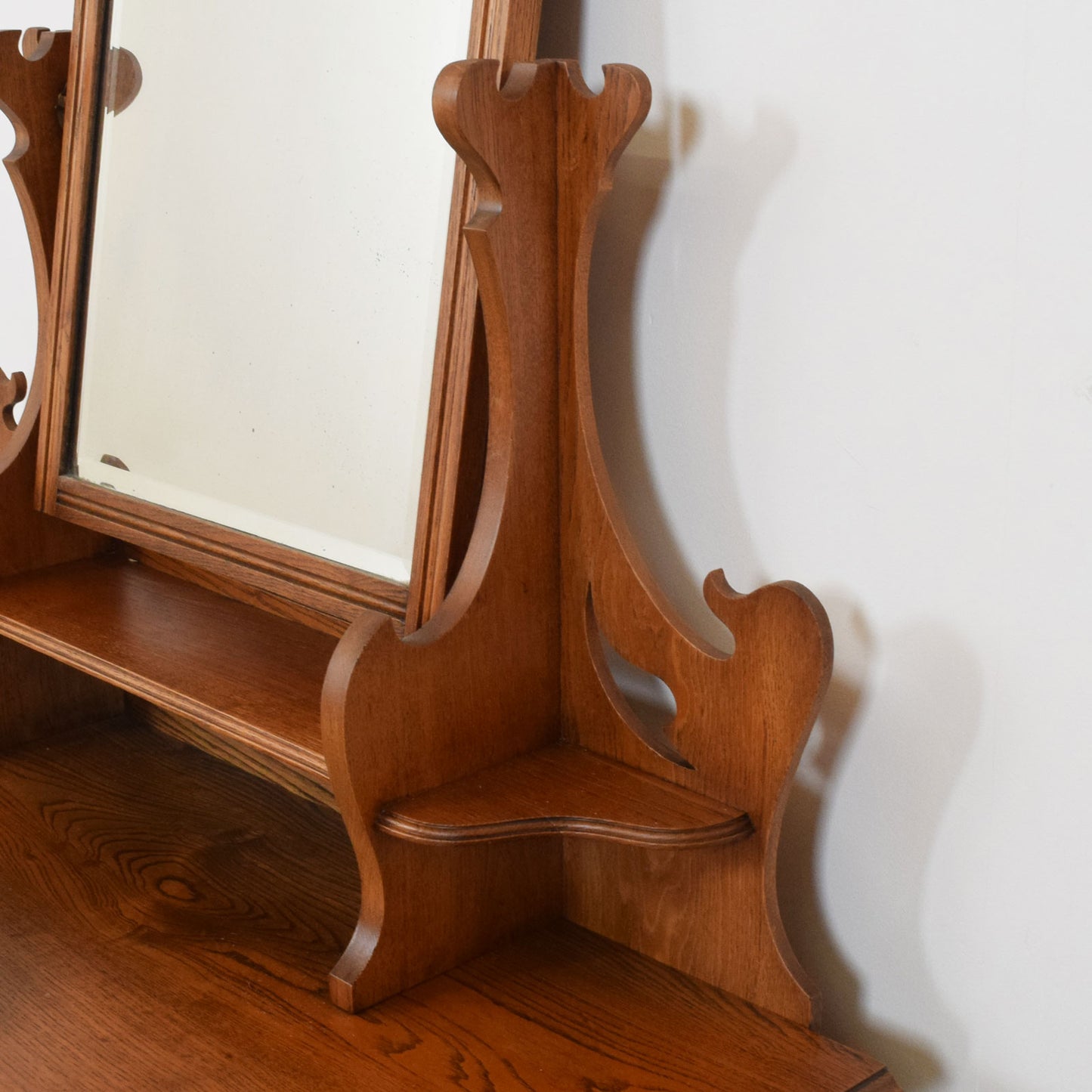 Restored Oak Dressing Table