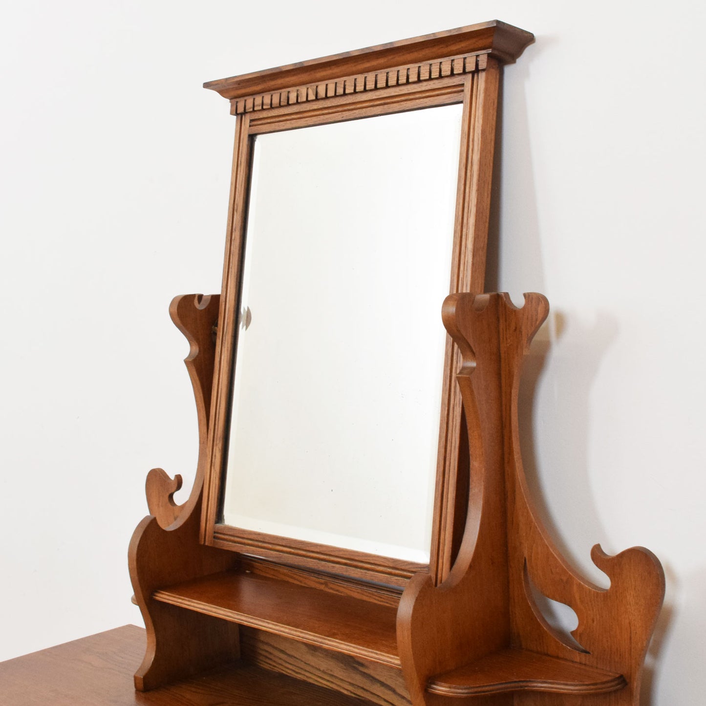 Restored Oak Dressing Table