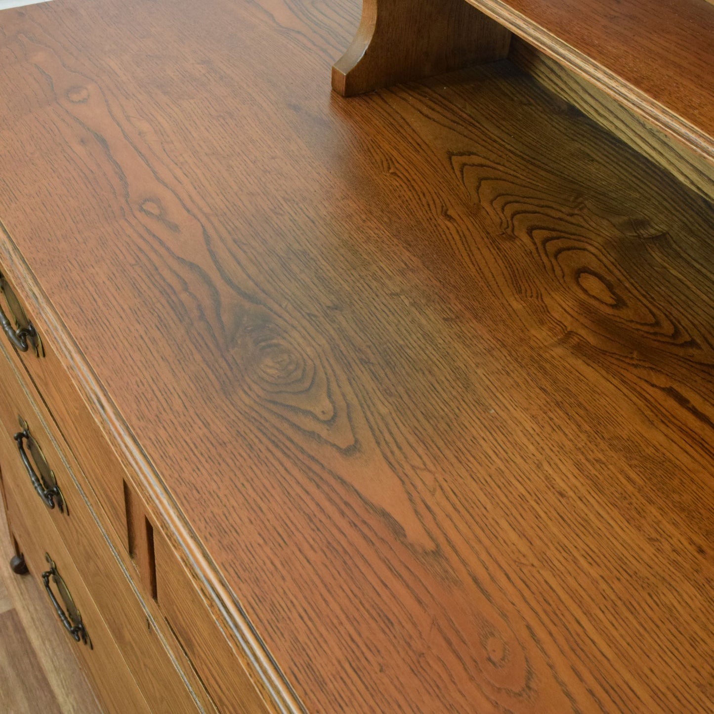 Restored Oak Dressing Table