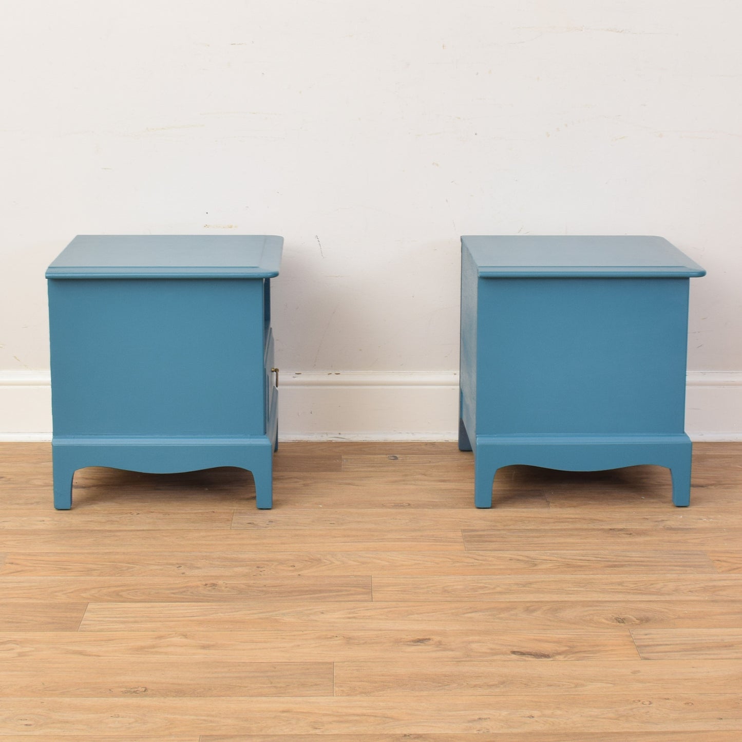 Pair Of Painted Stag Bedsides