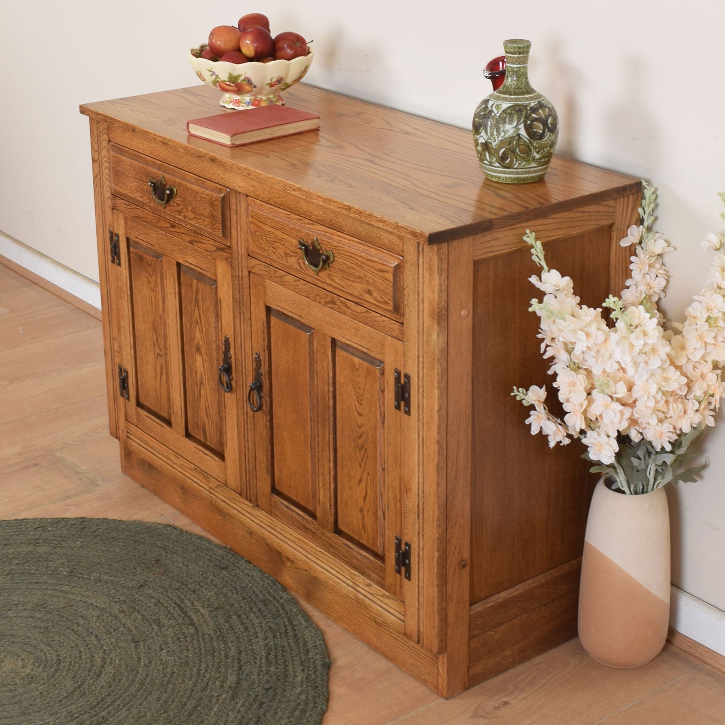 Vintage Oak Sideboard