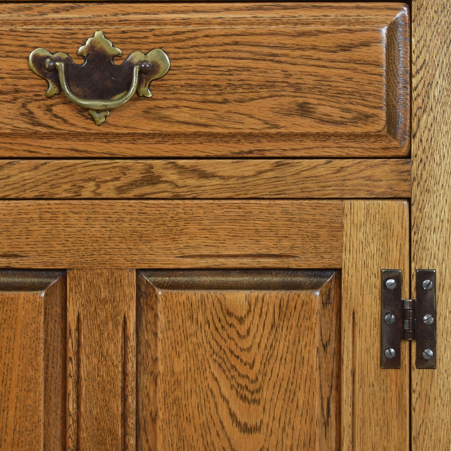 Vintage Oak Sideboard
