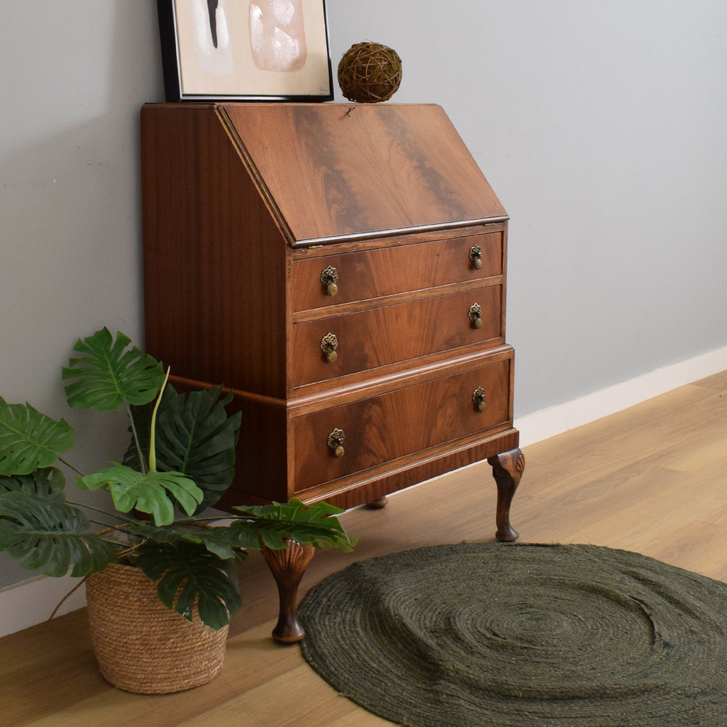 Restored Mahogany Bureau