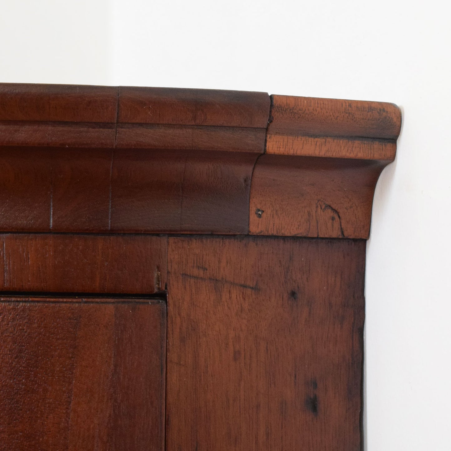 Hanging Mahogany Corner Unit