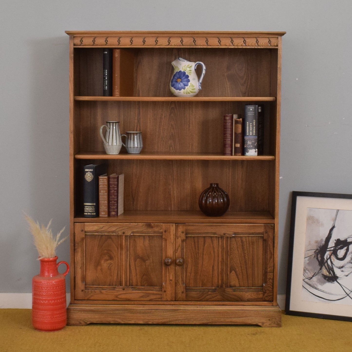 Restored Ercol Bookcase