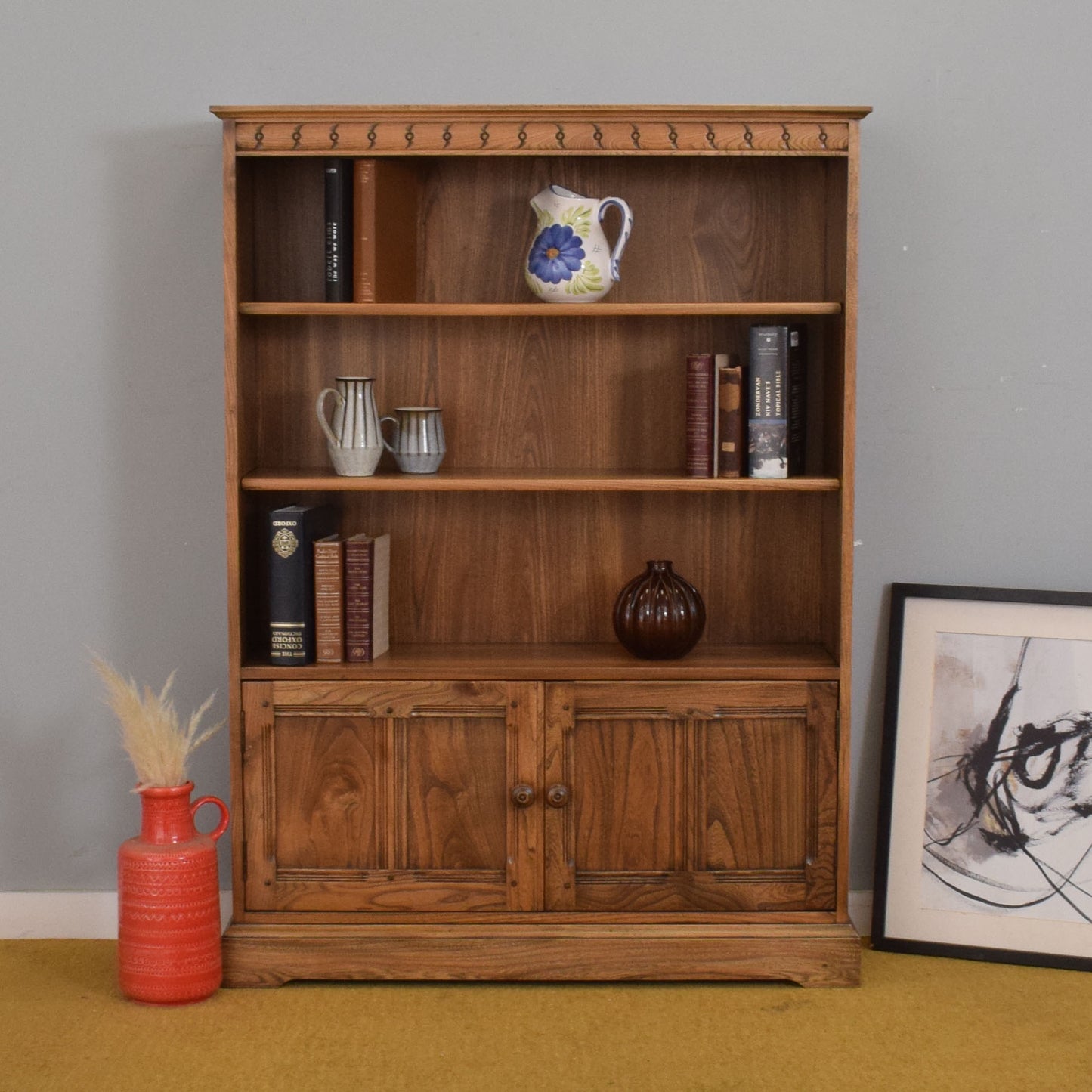 Restored Ercol Bookcase