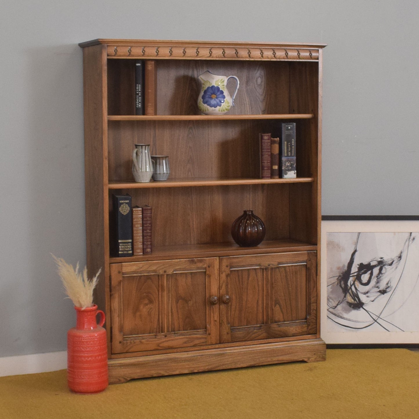 Restored Ercol Bookcase