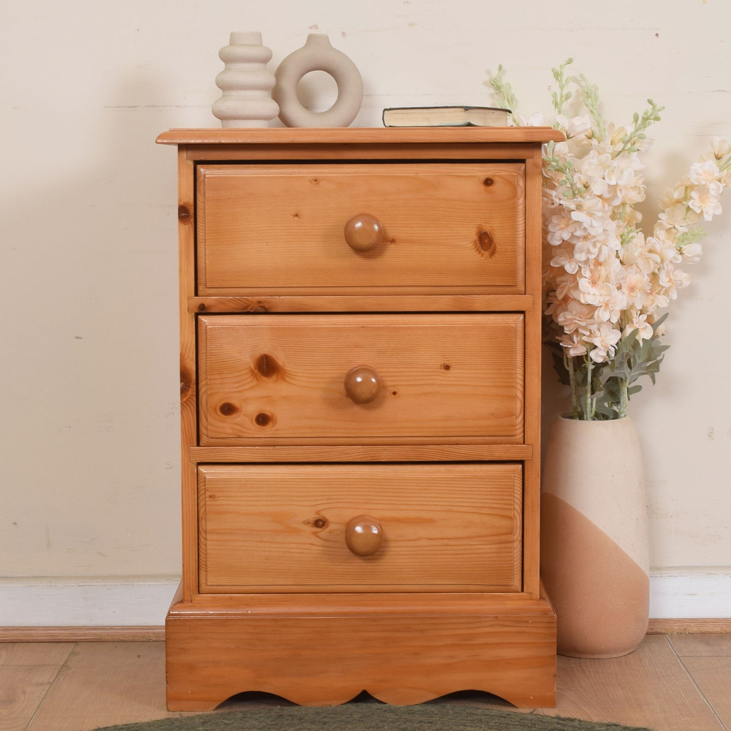 Solid Pine Bedside