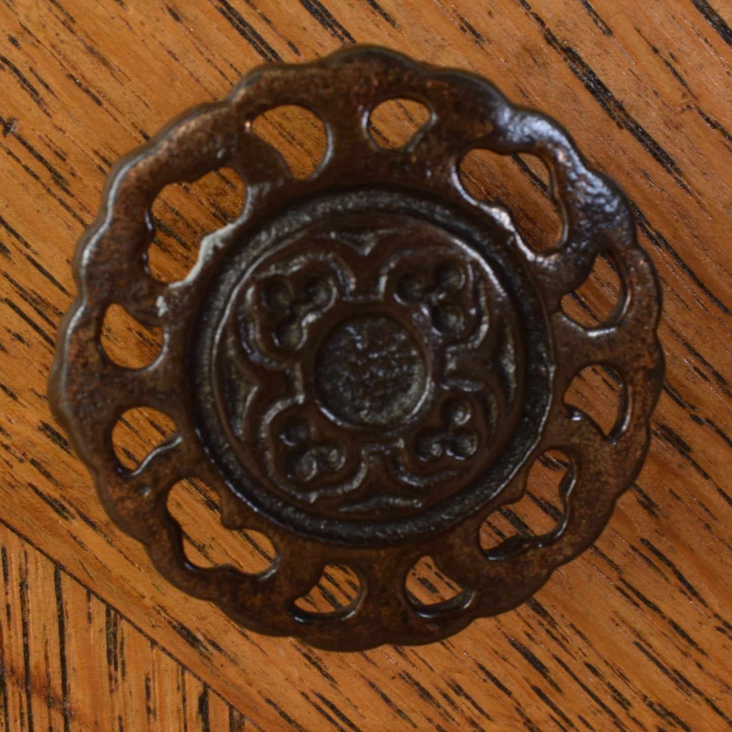 Oak Captain's Desk And Chair