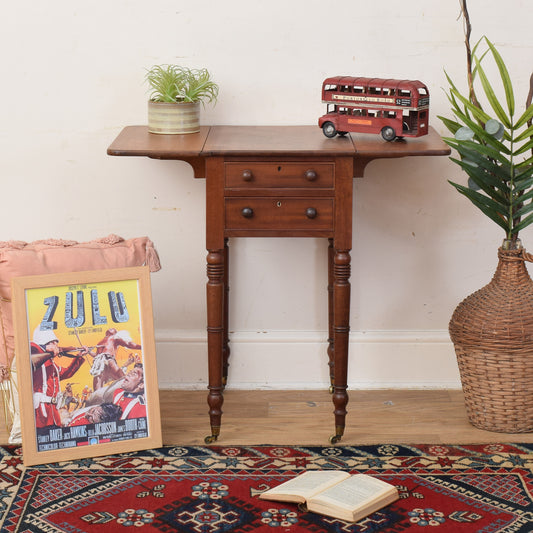 Mahogany Drop Leaf Table