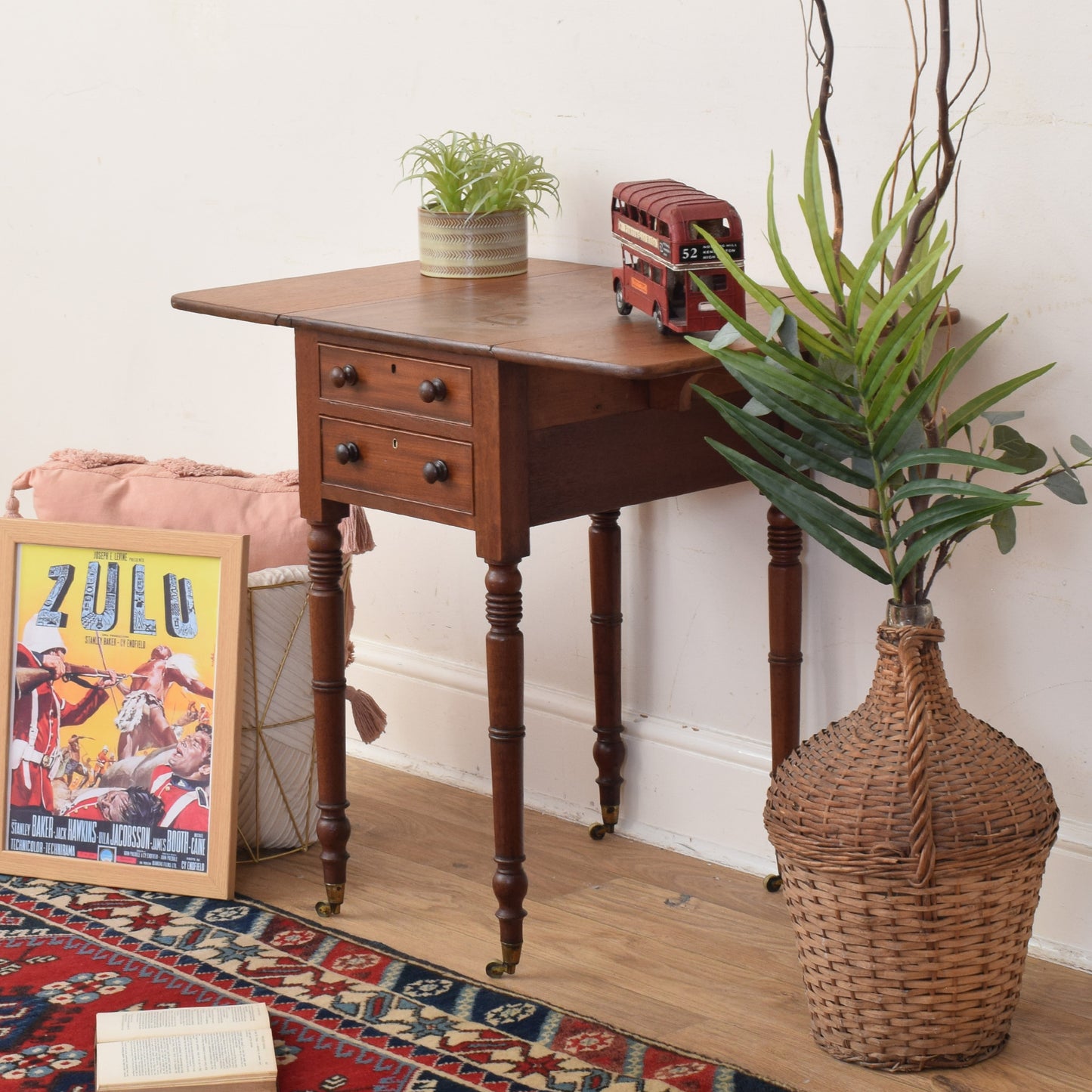 Mahogany Drop Leaf Table