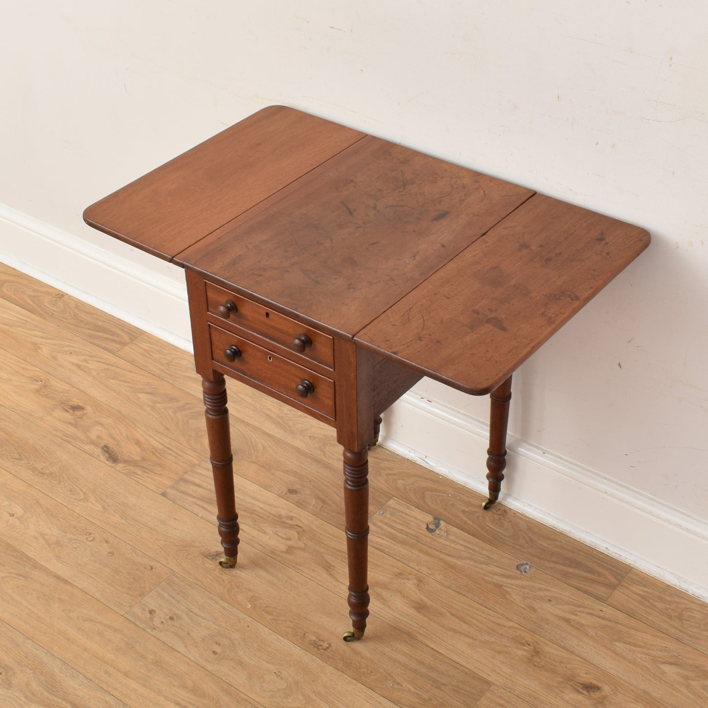 Mahogany Drop Leaf Table
