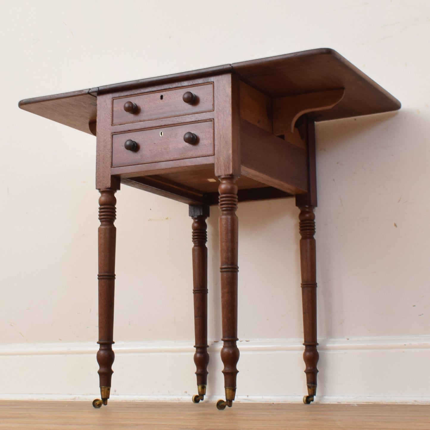 Mahogany Drop Leaf Table