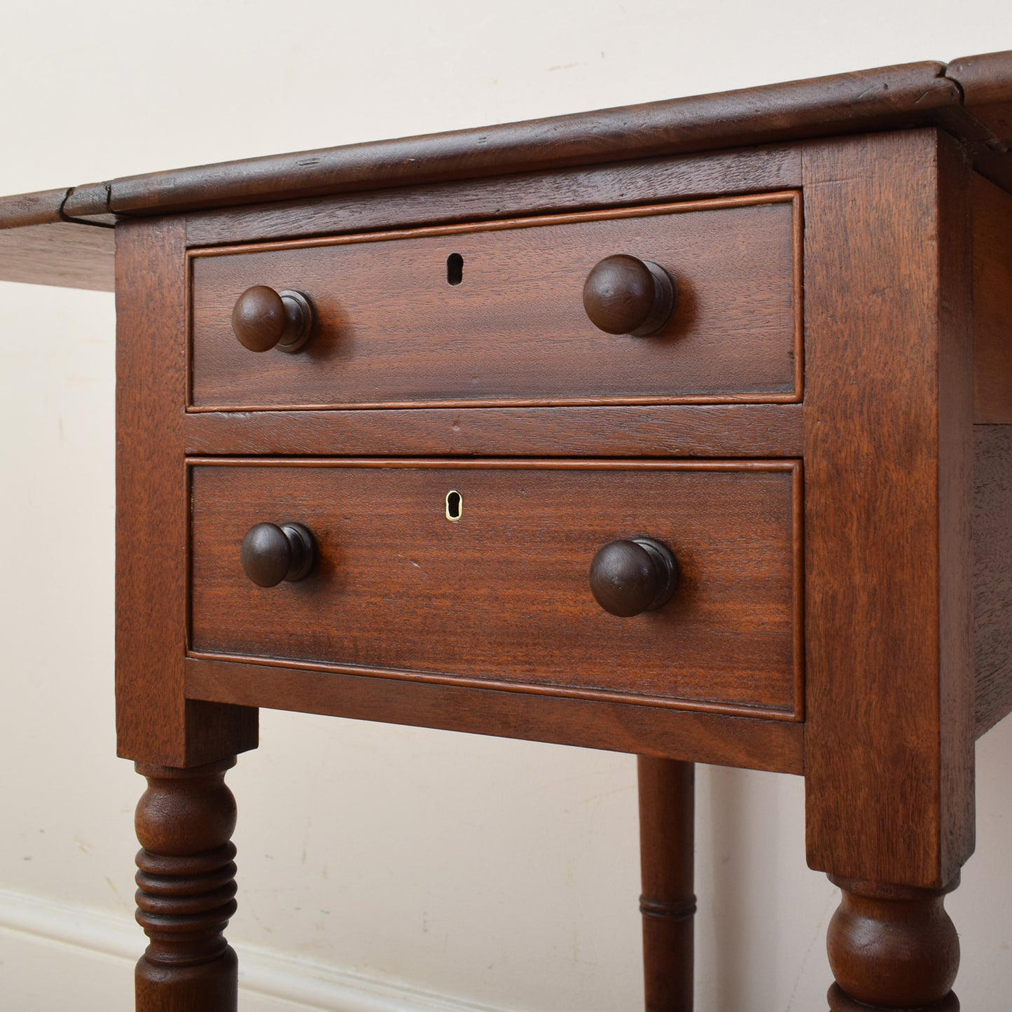 Mahogany Drop Leaf Table