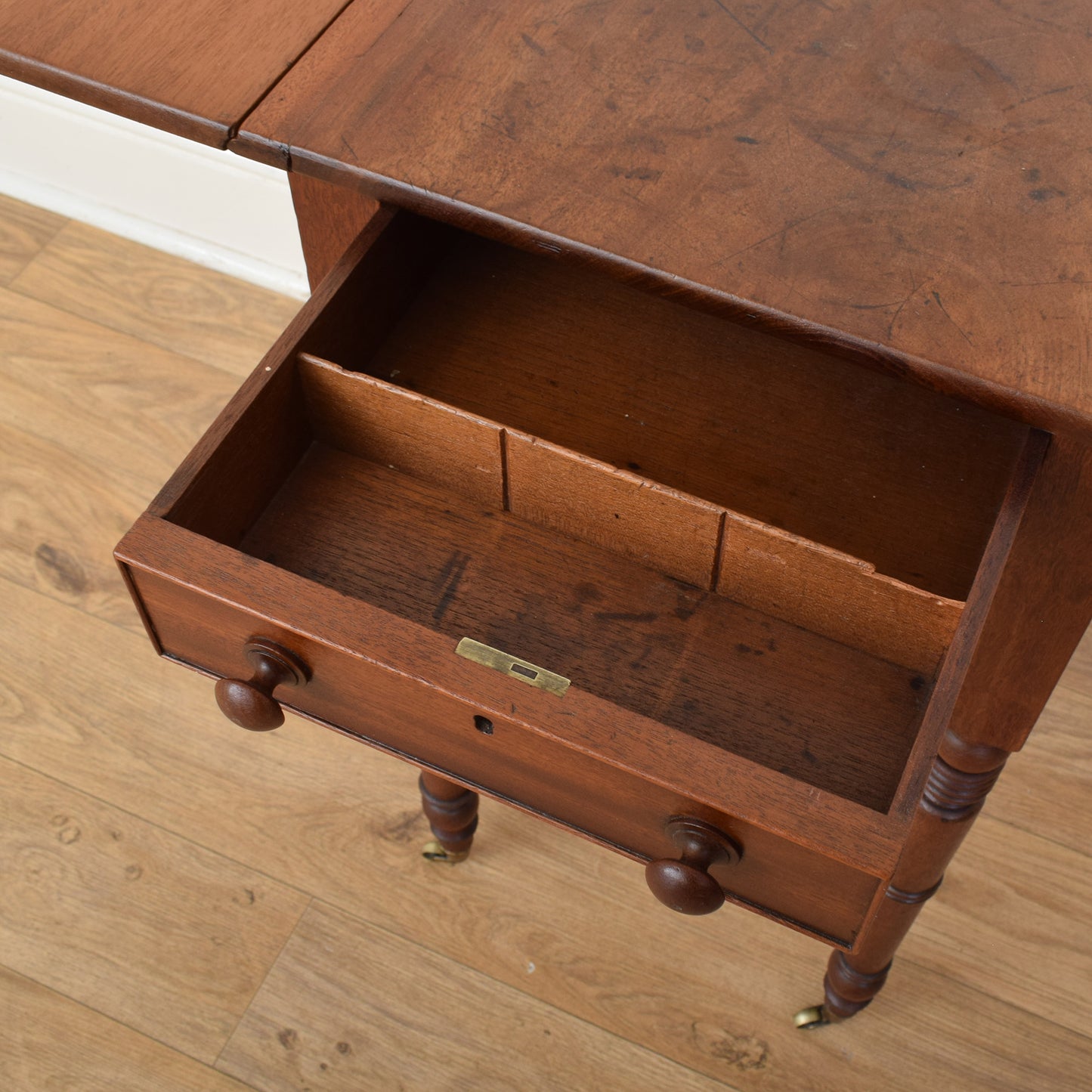 Mahogany Drop Leaf Table