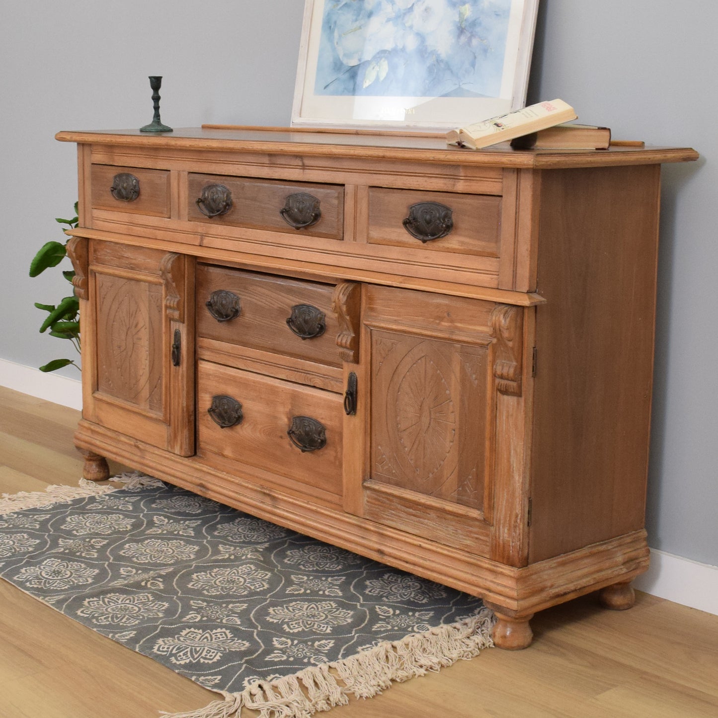 Large Rustic Sideboard