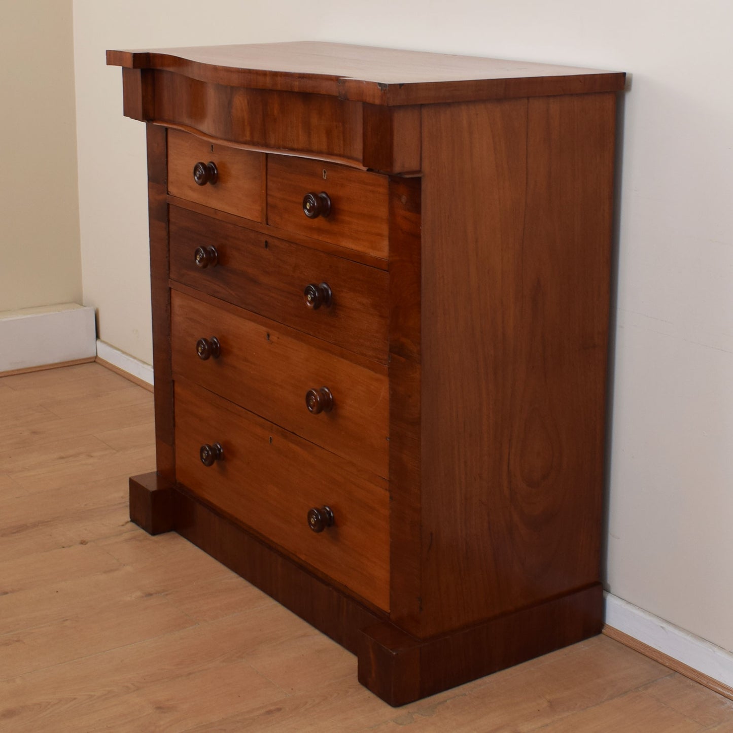 Mahogany Victorian Chest Of Drawers