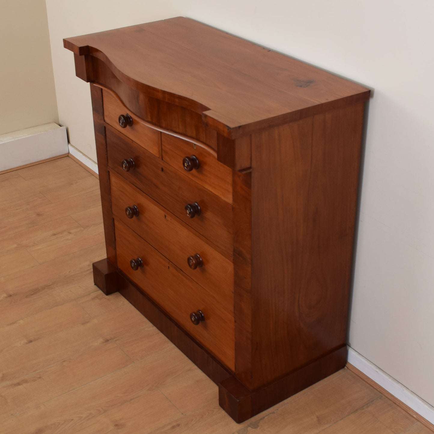 Mahogany Victorian Chest Of Drawers
