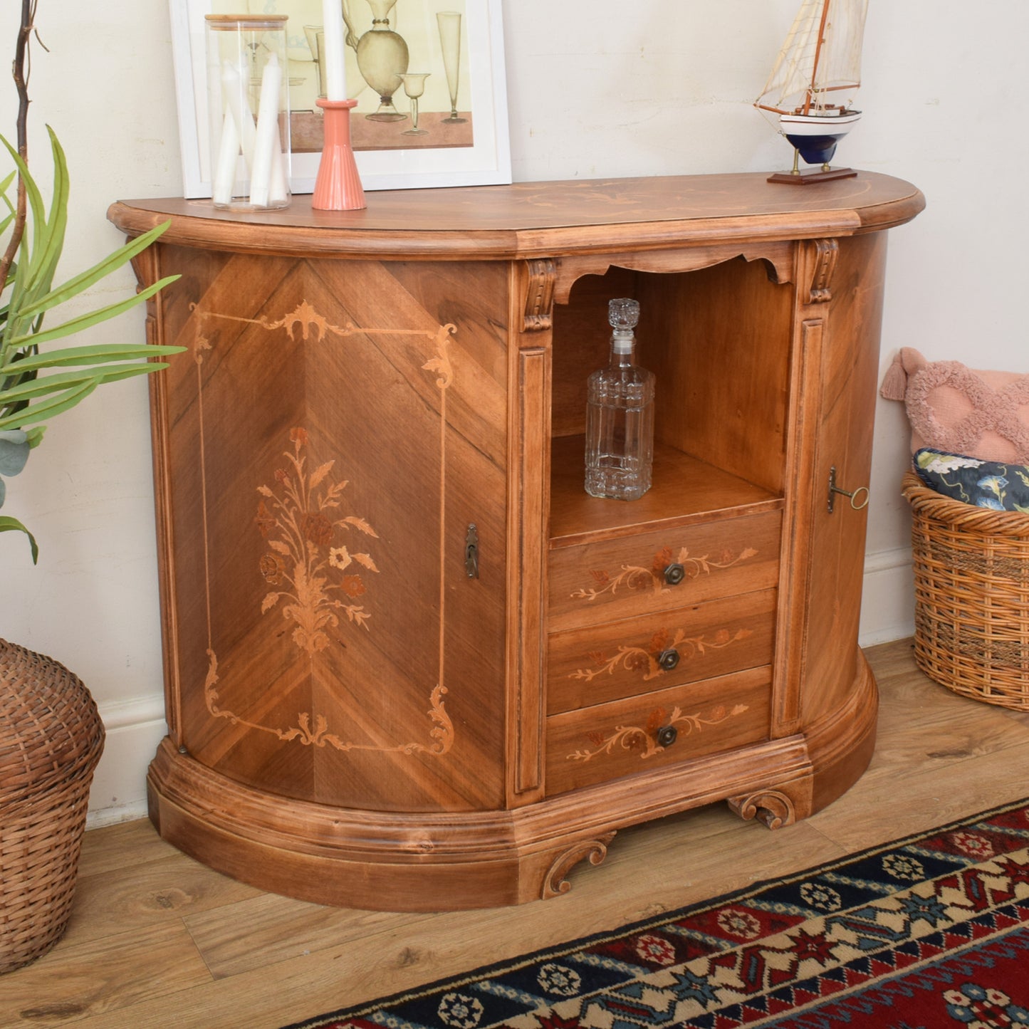 Vintage Mahogany Sideboard