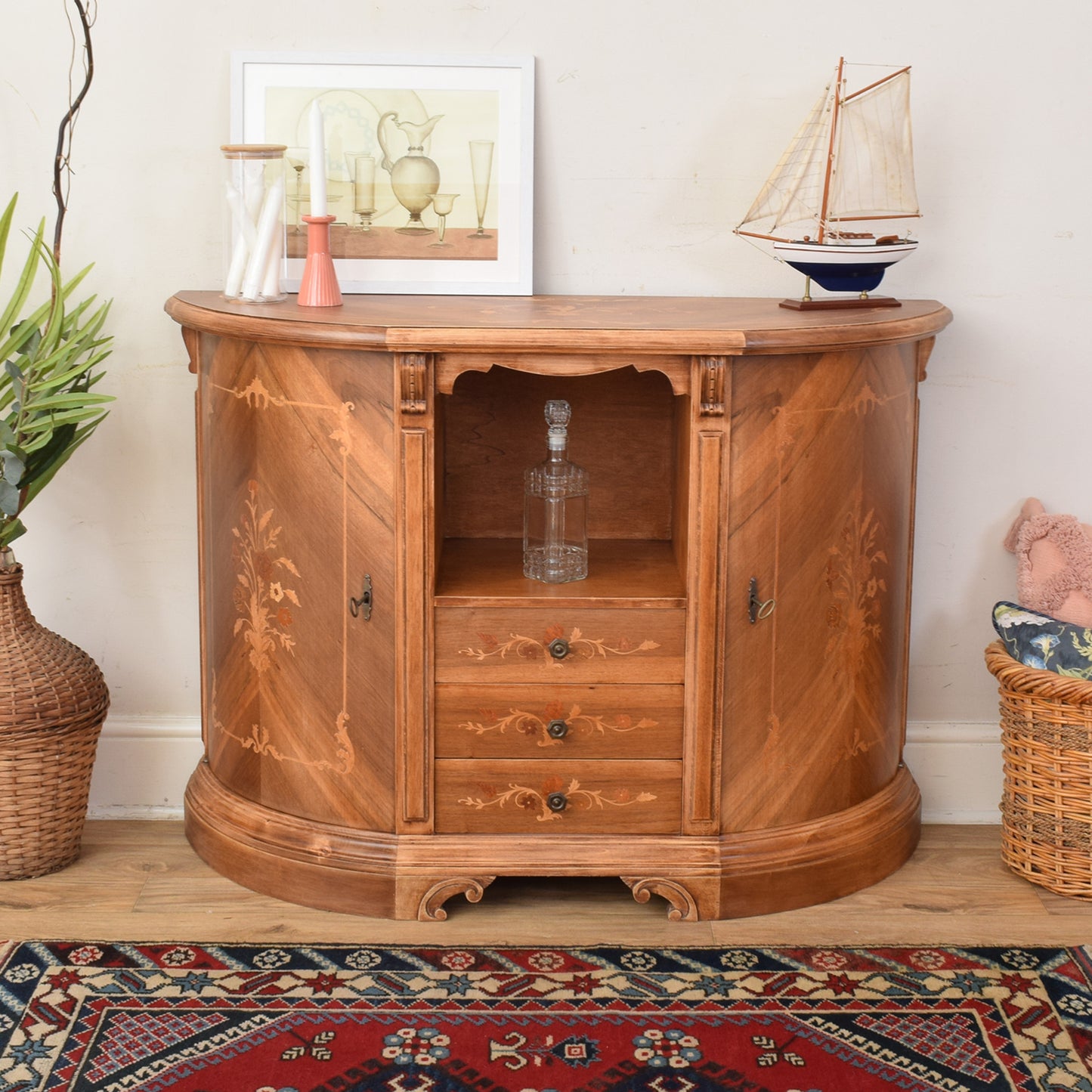 Vintage Mahogany Sideboard