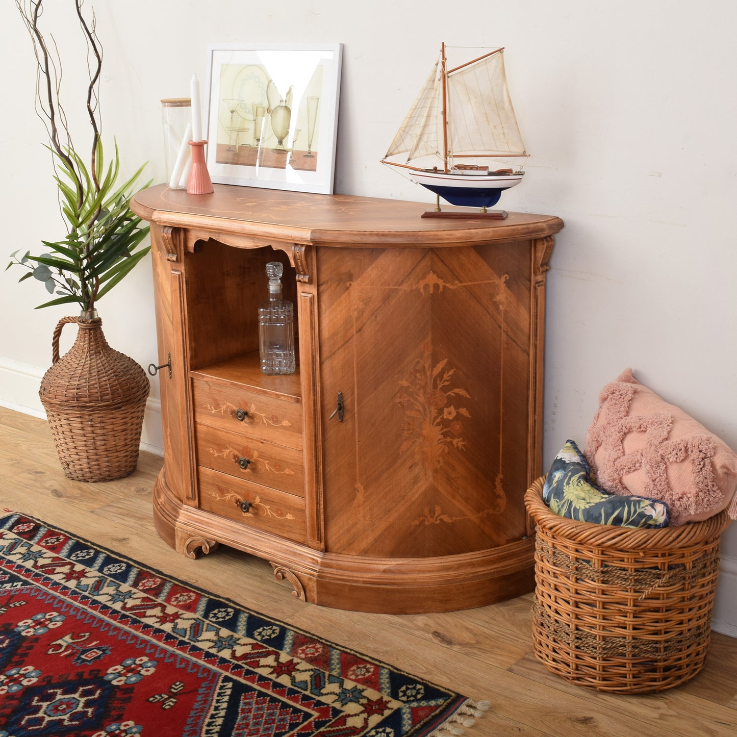 Vintage Mahogany Sideboard