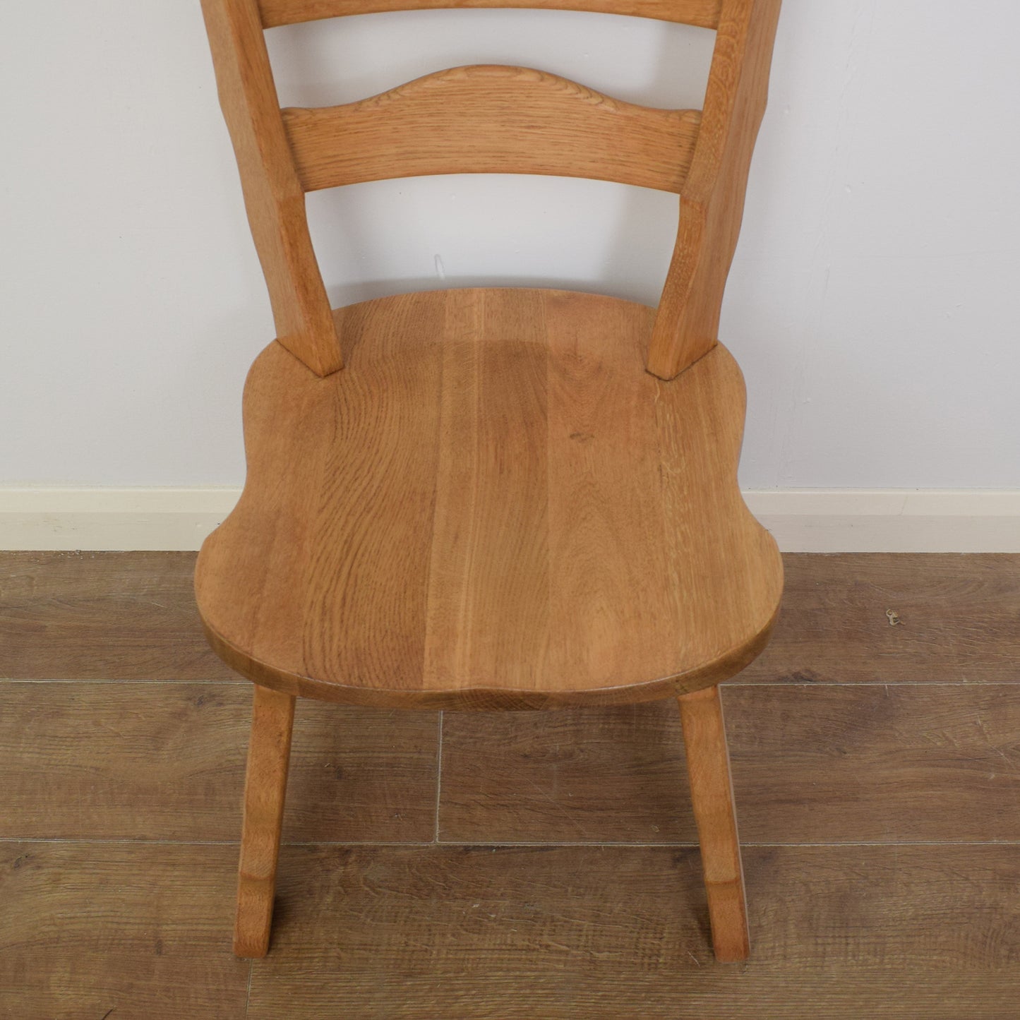 Oak Table & Six Chairs