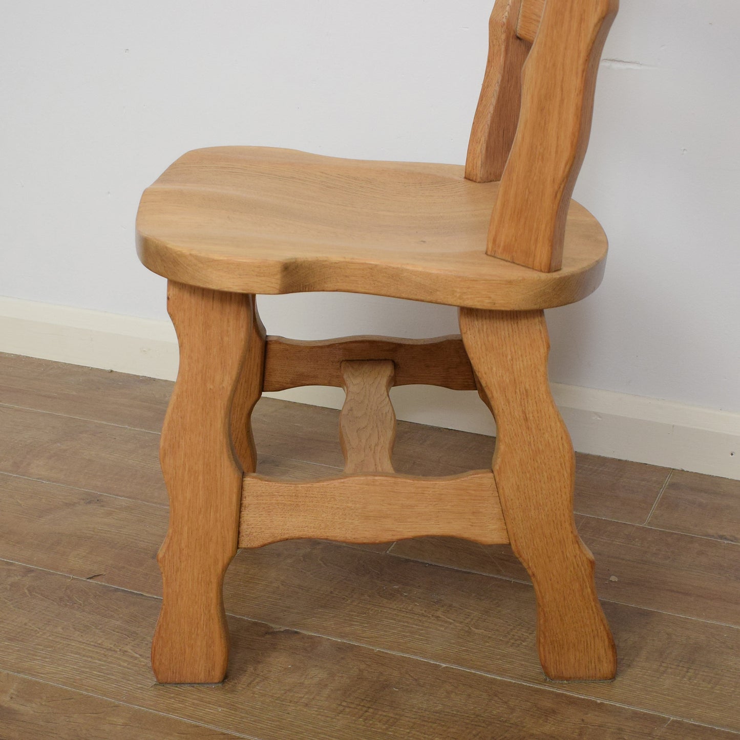 Oak Table & Six Chairs