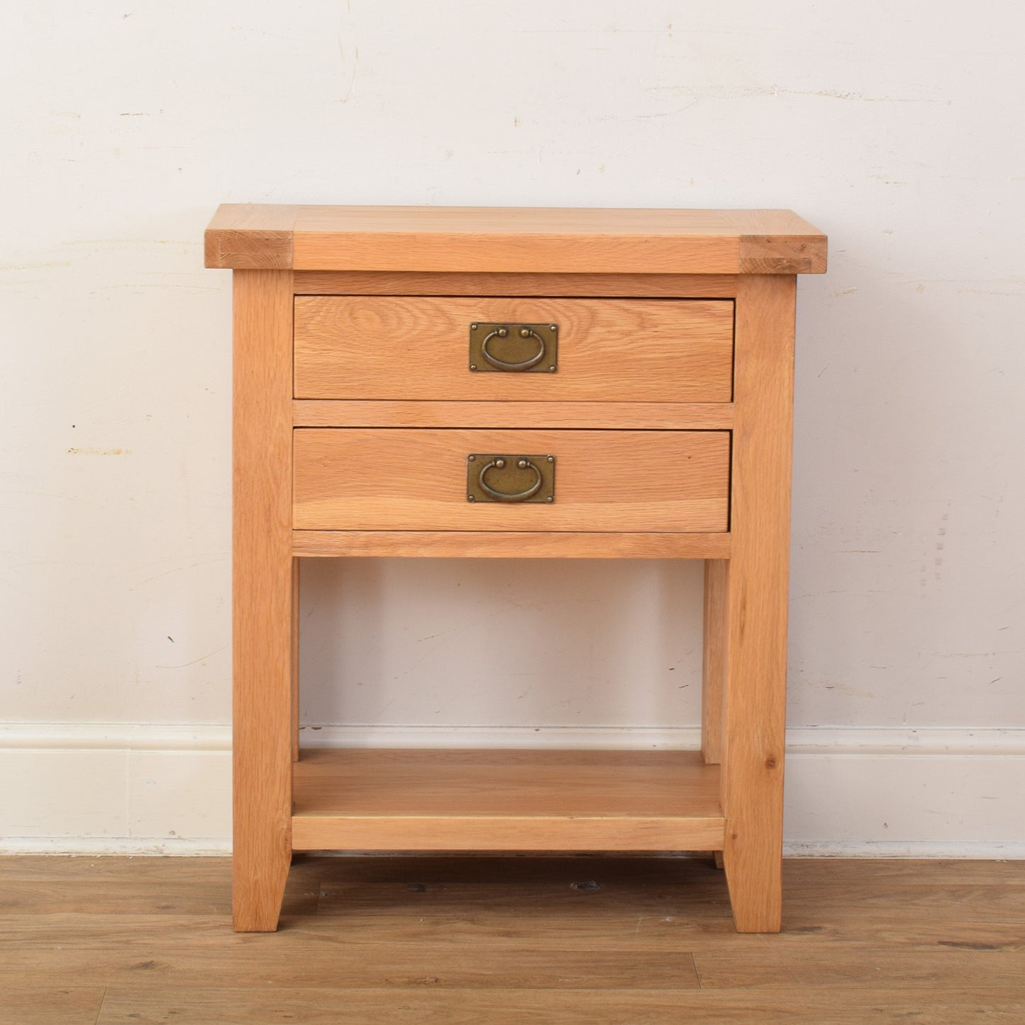 Modern Oak Console Table