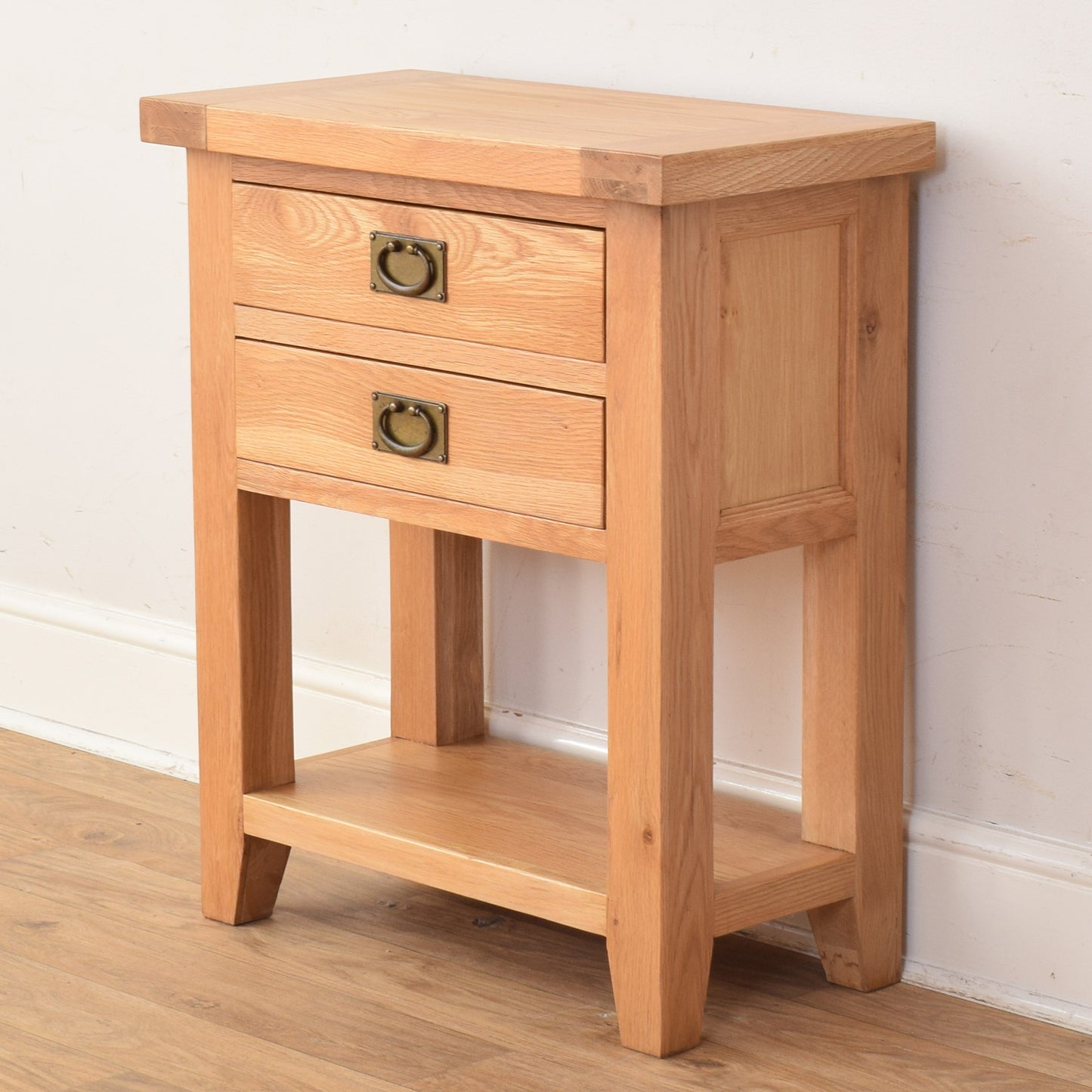 Modern Oak Console Table