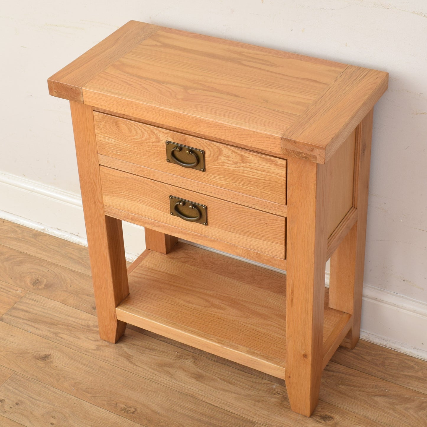 Modern Oak Console Table