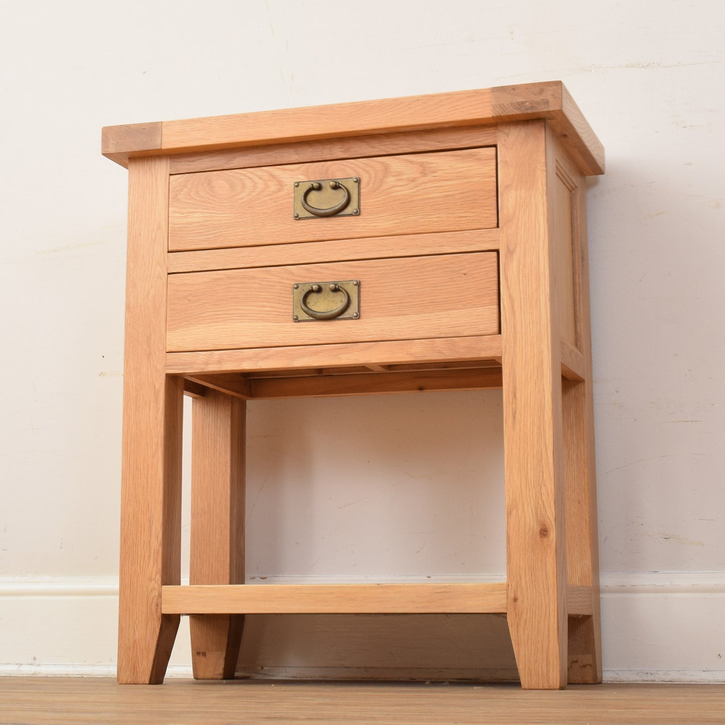 Modern Oak Console Table